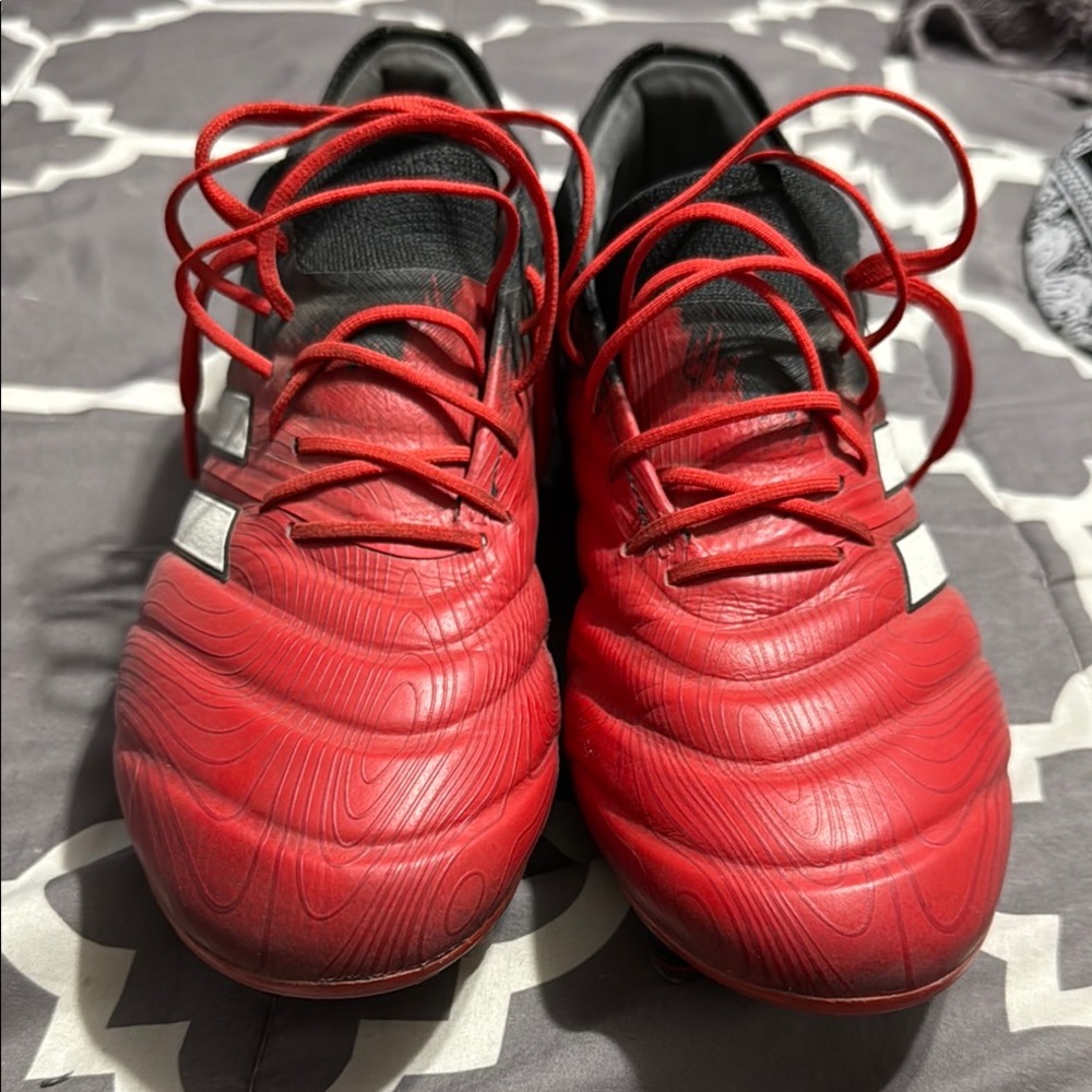 adidas Red and Black Men's Shoes
